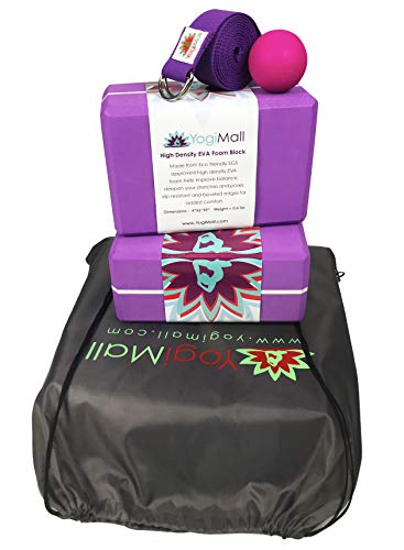 Algopix Similar Product 10 - YogiMall Yoga Blocks 5in1 Yoga Kit 