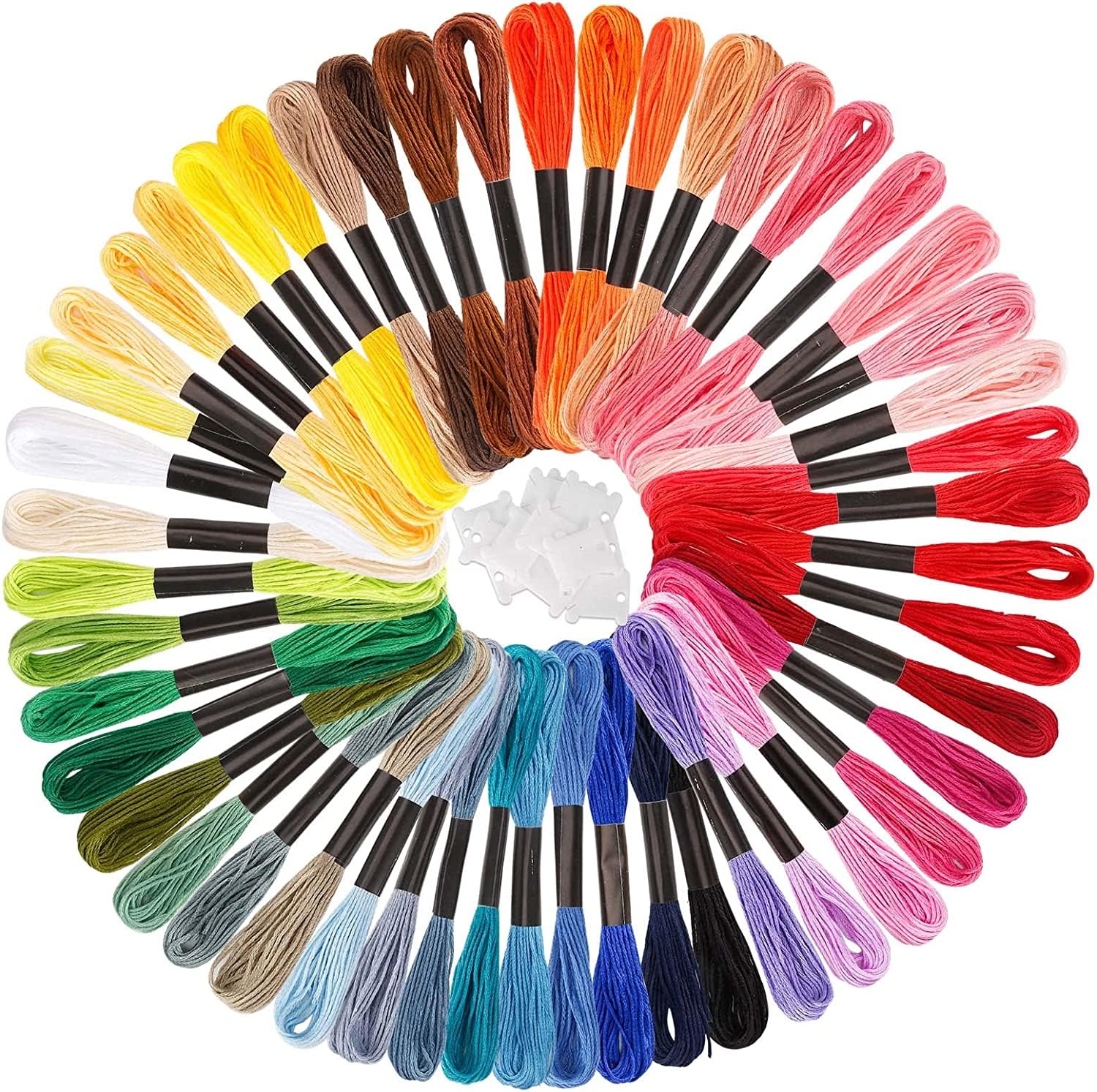 Algopix Similar Product 13 - Caydo Embroidery Floss 50 Skeins