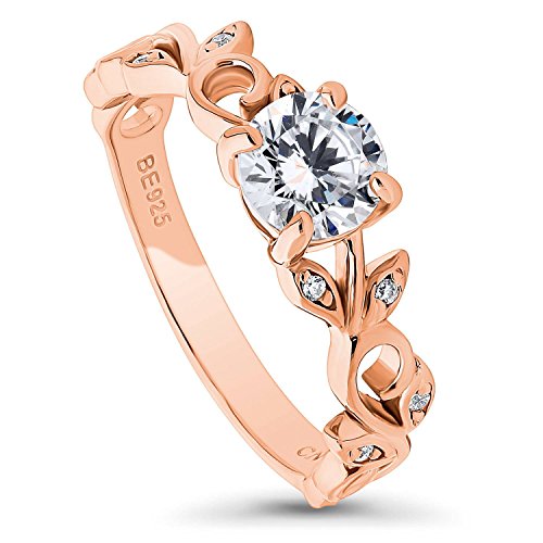 Algopix Similar Product 5 - BERRICLE Rose Gold Plated Sterling