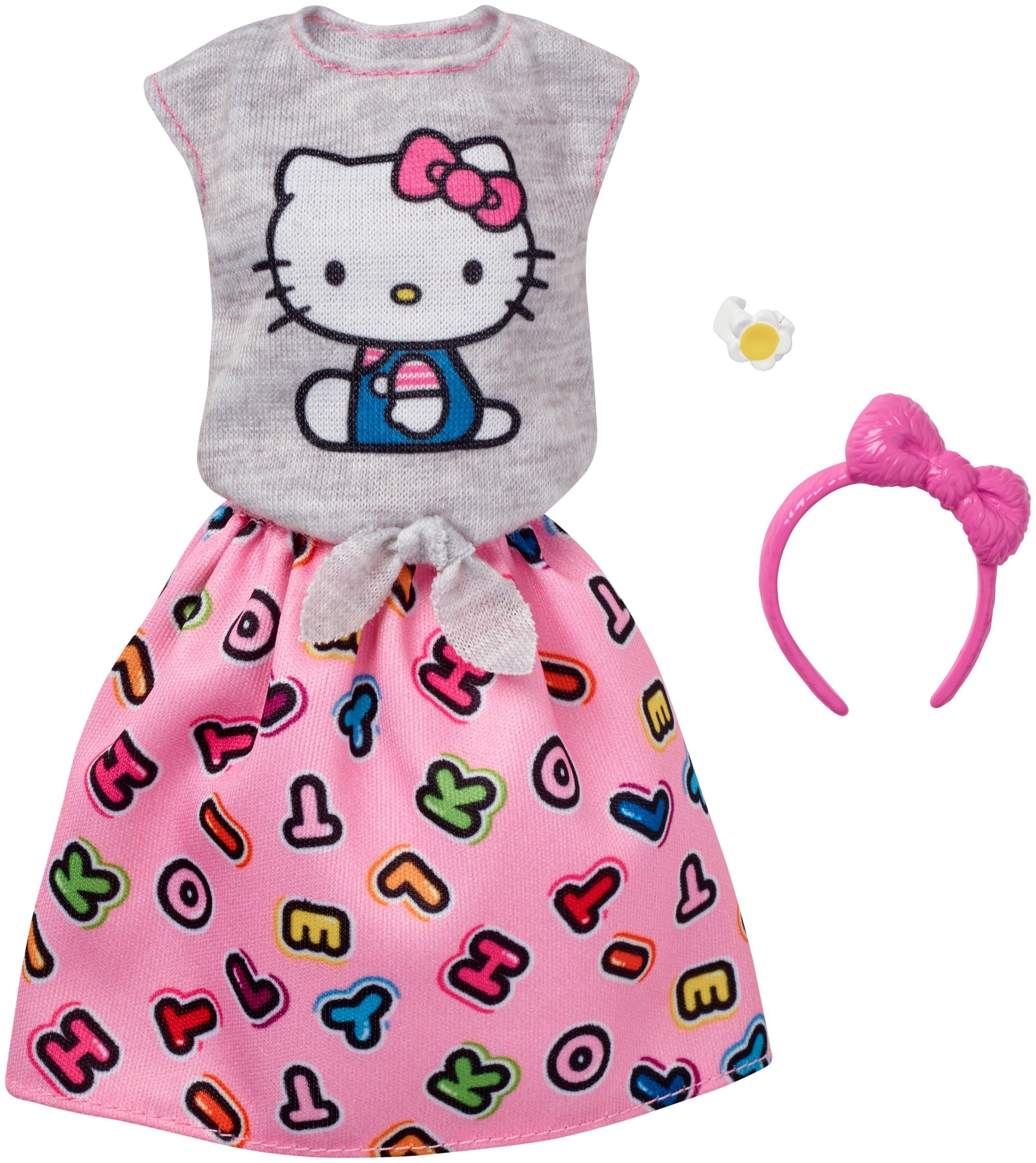 Algopix Similar Product 17 - Barbie Fashions Hello Kitty Gray Top 