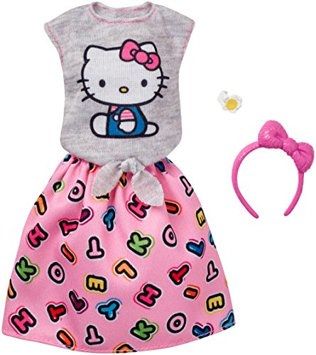 Algopix Similar Product 7 - Barbie Fashions Hello Kitty Gray Top 