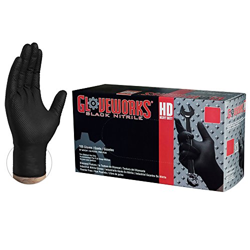 Algopix Similar Product 9 - Gloveworks Nitrile Disposable Gloves