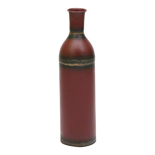 Algopix Similar Product 10 - WOYBR IP-1028-04 Aramis VASE Rustic RED