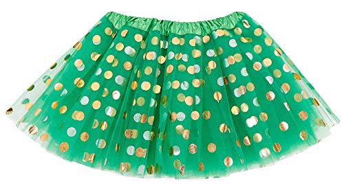 Algopix Similar Product 13 - Toppers Girls 4Layer Tulle Polka Dot