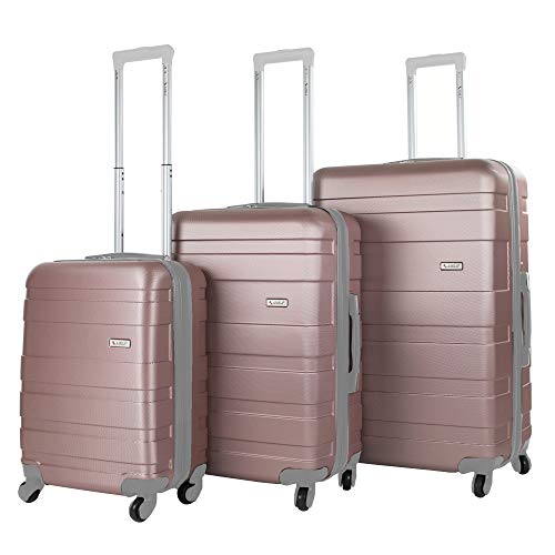Algopix Similar Product 10 - AMKA Verano Hardside 3Piece Expandable
