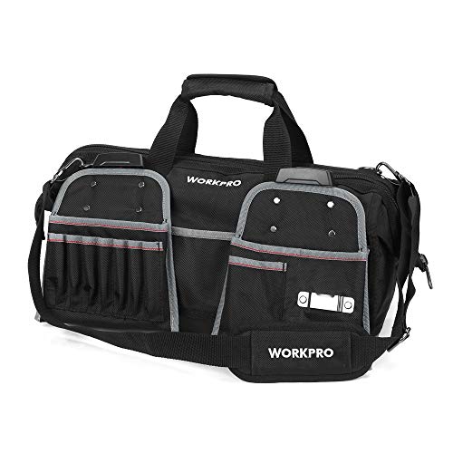 Algopix Similar Product 13 - WORKPRO 18Inch Heavy Duty Tool Bag