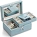 Algopix Similar Product 11 - Vlando Two Tray Lockable Jewelry Box