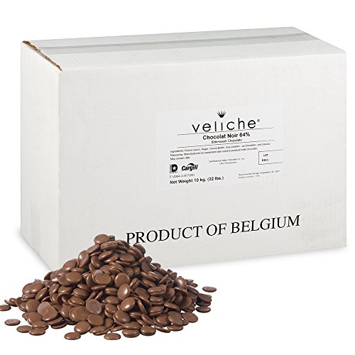 Algopix Similar Product 1 - Veliche Belgian Bittersweet Chocolate