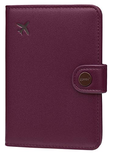 Algopix Similar Product 16 - ZOPPEN Passport Holder Women Passport
