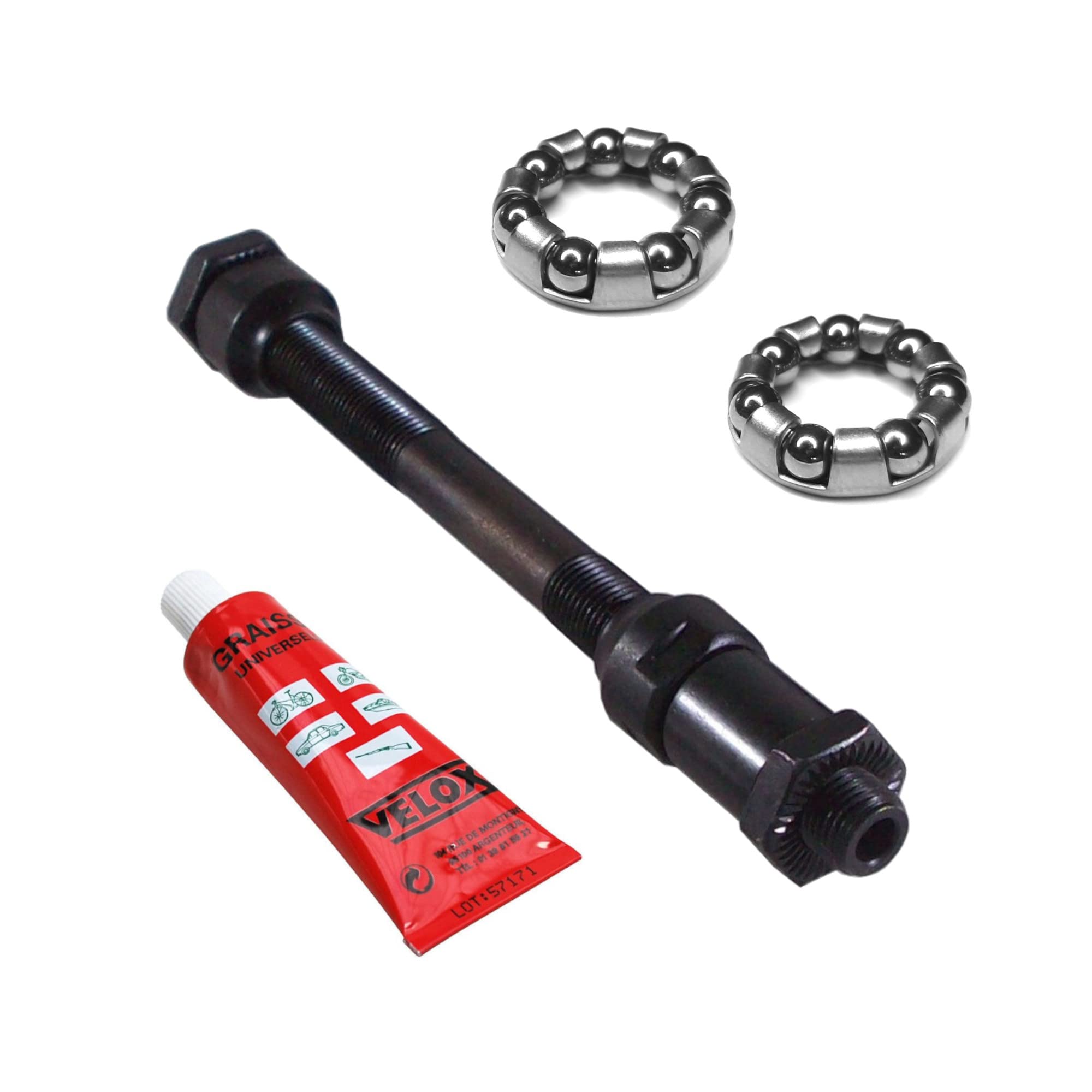 Algopix Similar Product 4 - cyclingcolors Set Rear Hollow AXLE 10 x