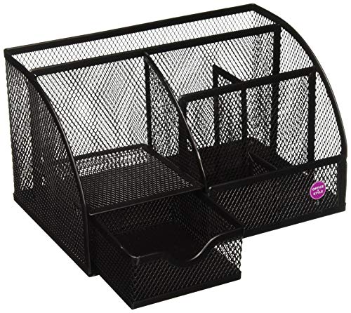 Algopix Similar Product 15 - Mesh Desk Organizer 5 Compartments