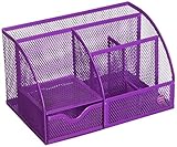 Algopix Similar Product 2 - Mesh Desk Organizer 5 Compartments
