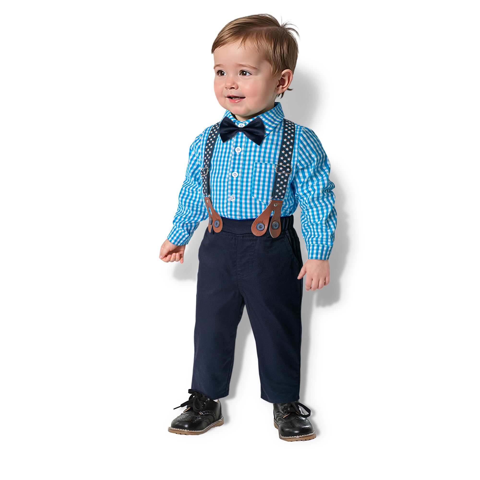 Algopix Similar Product 3 - Yilaku Baby Boys Dress Clothes Formal