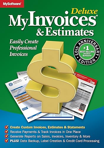Algopix Similar Product 10 - MyInvoices  Estimates Deluxe 10