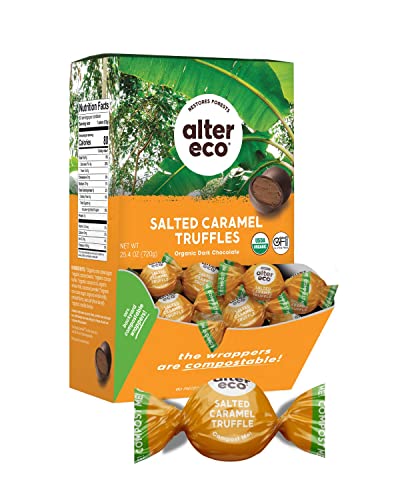 Algopix Similar Product 10 - Alter Eco  Salted Caramel Truffles 