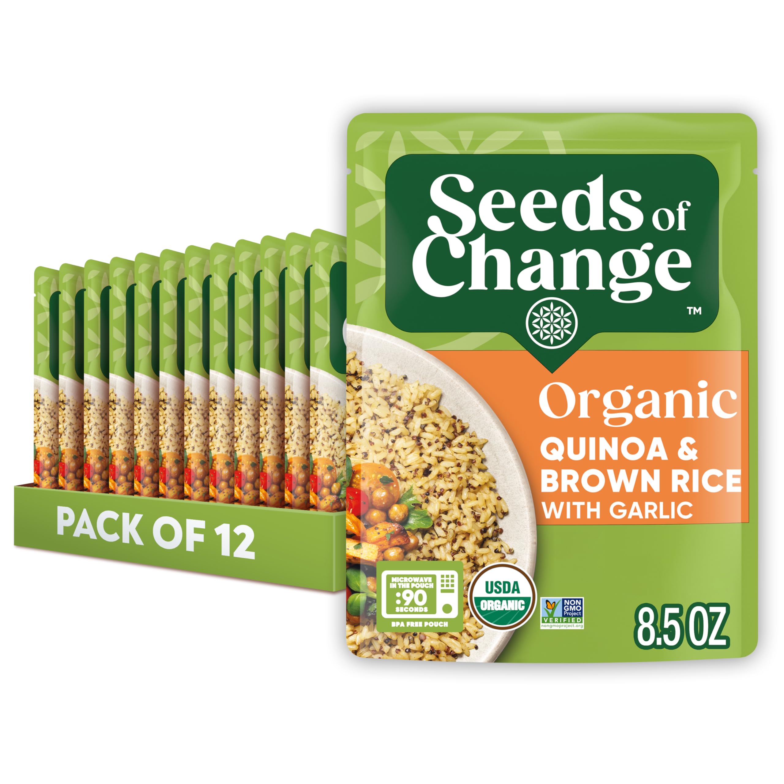 Algopix Similar Product 6 - SEEDS OF CHANGE Organic Quinoa  Brown