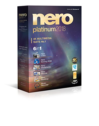 Algopix Similar Product 3 - Nero Platinum 2018