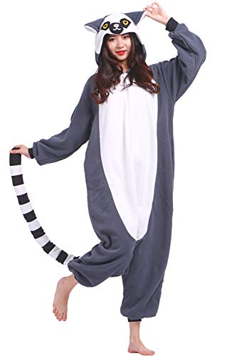 Algopix Similar Product 18 - DarkCom Polar Fleece Ringtailed Lemur