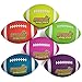Algopix Similar Product 16 - Atomic Athletics 6Pack of Neon Rubber
