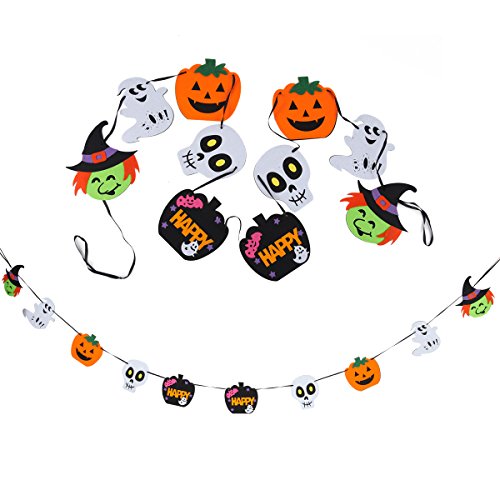 Algopix Similar Product 12 - JOYIN Halloween Foam Banner Garlands