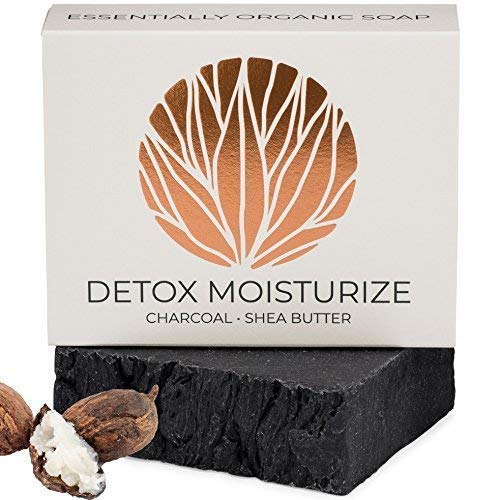 Algopix Similar Product 12 - Charcoal Shea Butter Soap Bar Artisan