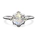Algopix Similar Product 16 - Moonstone Ring  Engagement Wedding
