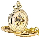 Algopix Similar Product 13 - TREEWETO Antique Mens Pocket Watch