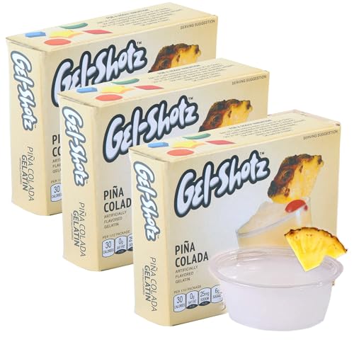 Algopix Similar Product 12 - GelShotz Pia Colada Jello Mix 