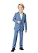 Algopix Similar Product 14 - Yanlu Formal Dress Slim Fit Boys Plaid