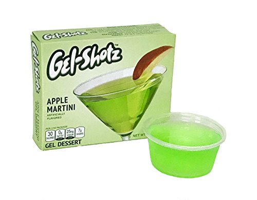Algopix Similar Product 7 - GelShotz Apple Martini Gel Dessert
