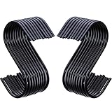 Algopix Similar Product 3 - Outus 20 Pack Black SHooks S Hanging