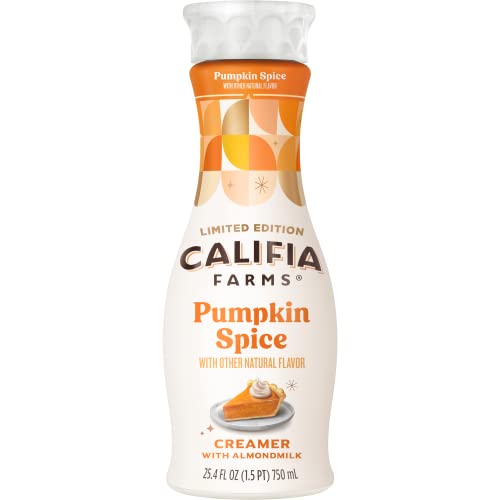 Algopix Similar Product 16 - Califia Farms  Pumpkin Spice Almond