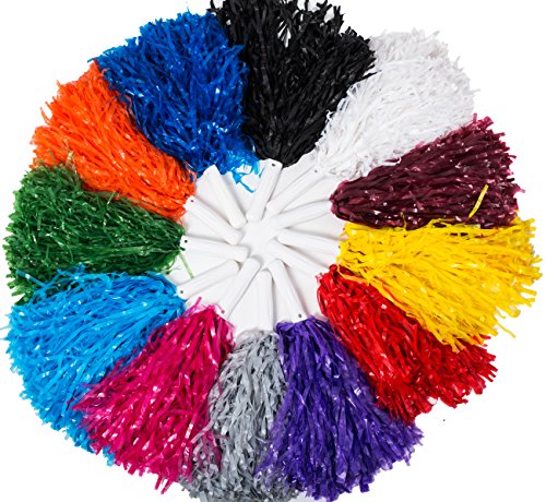 Algopix Similar Product 18 - Tigerdoe Cheerleader Pom Poms  12 pk