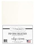 Algopix Similar Product 14 - Whip Cream White Cardstock Paper  85