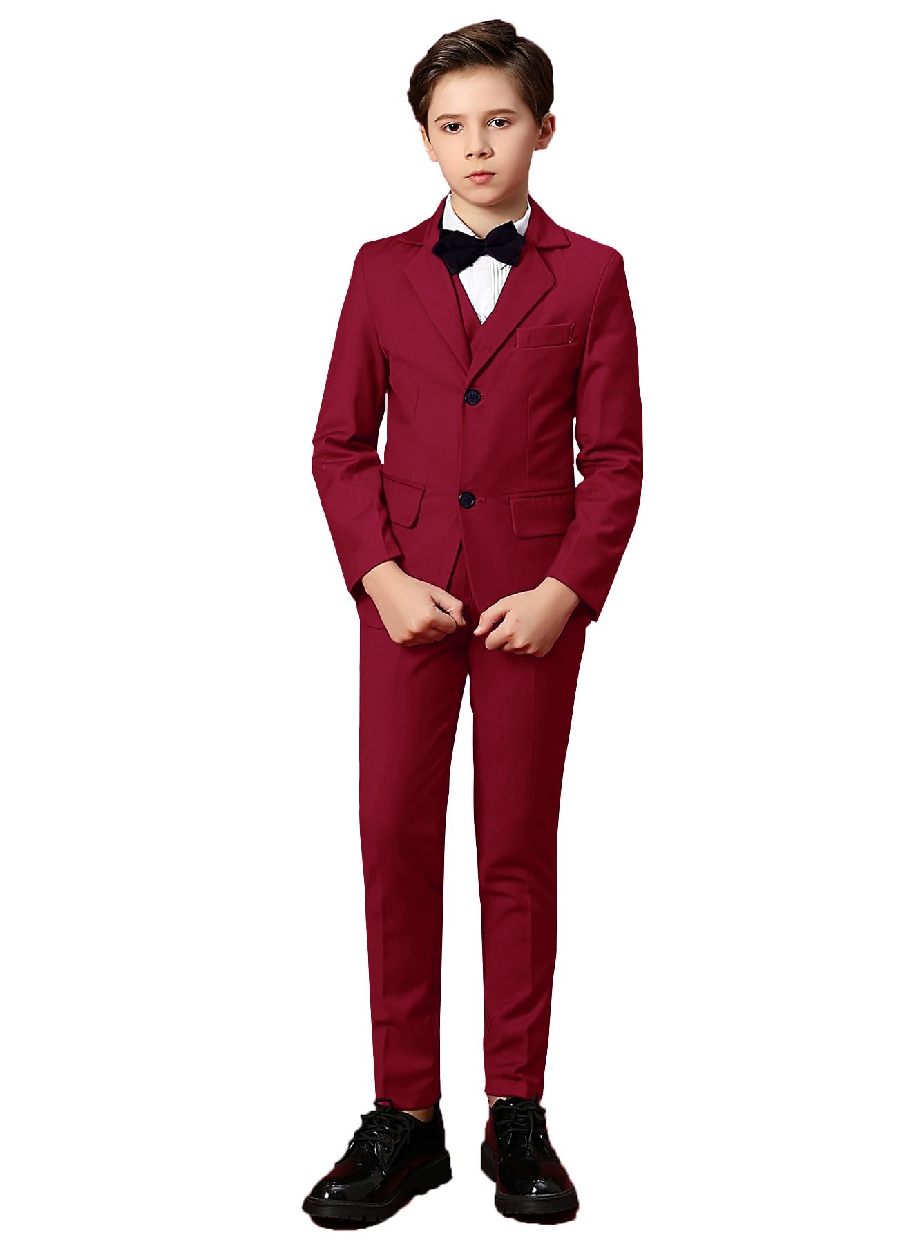 Algopix Similar Product 4 - Boys Ring Bearer Suits with Blazer