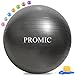 Algopix Similar Product 15 - PROMIC Exercise Ball 55 cm with Foot