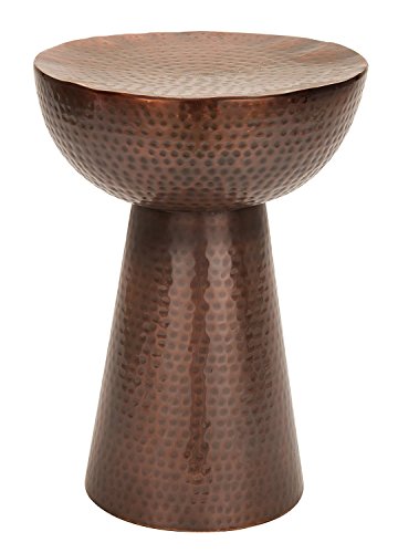 Algopix Similar Product 10 - Benzara Vintage Style Metal Stool in