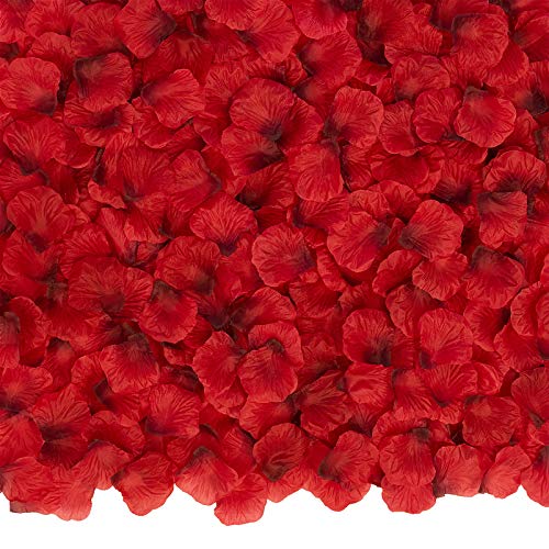 Algopix Similar Product 9 - BESKIT 3000 PCS Dark Red Artificial