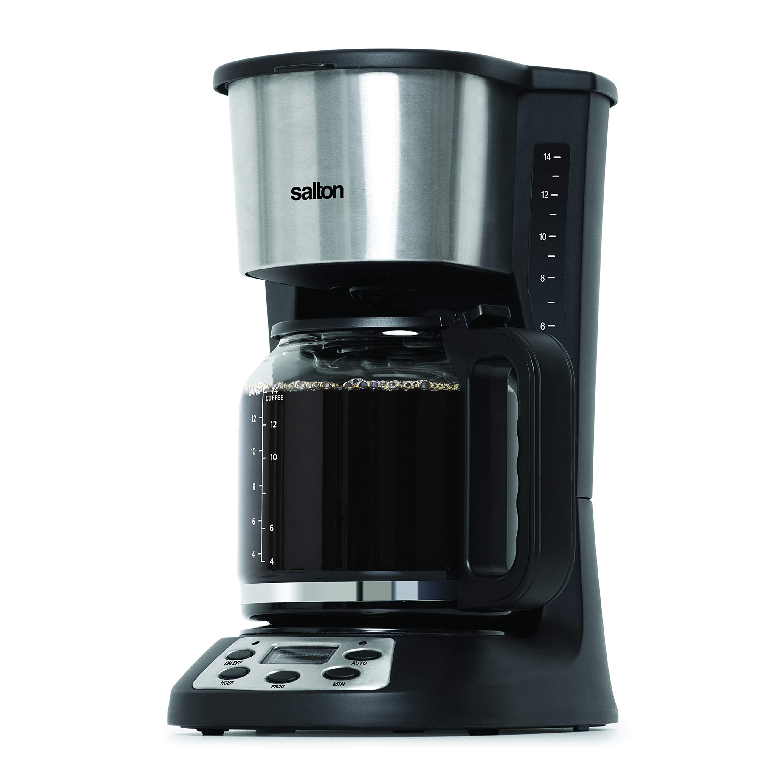 Algopix Similar Product 3 - Salton 14 Cup Coffee Maker, Black