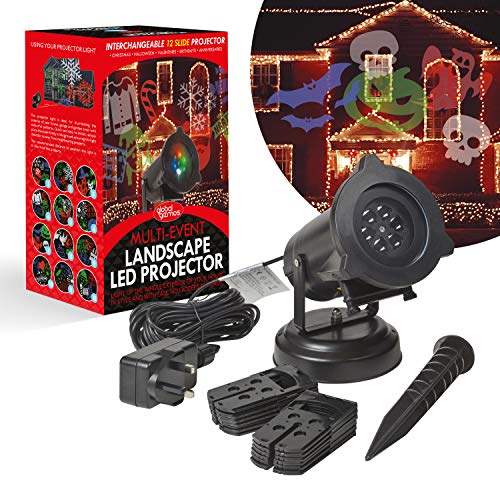Algopix Similar Product 18 - MULTI THEME OUTDOOR LED PROJECTOR LIGHT