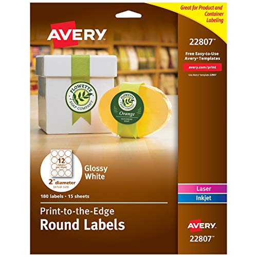 Algopix Similar Product 6 - Avery 2 Round Labels for Laser 