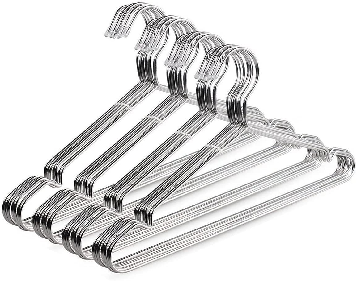 Algopix Similar Product 3 - TIMMY Wire Hangers 40 Pack Stainless