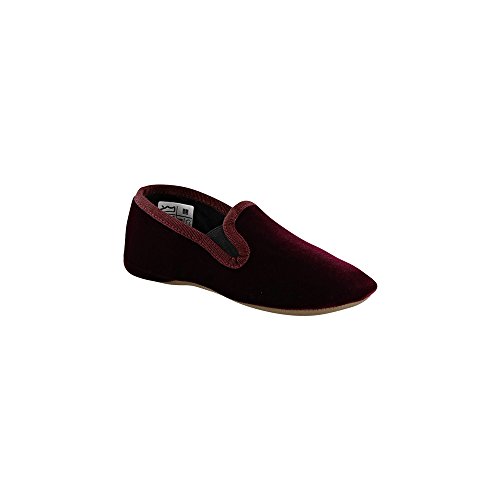 Algopix Similar Product 17 - Pepe Velvet Slip Ons (34, Black Velvet)