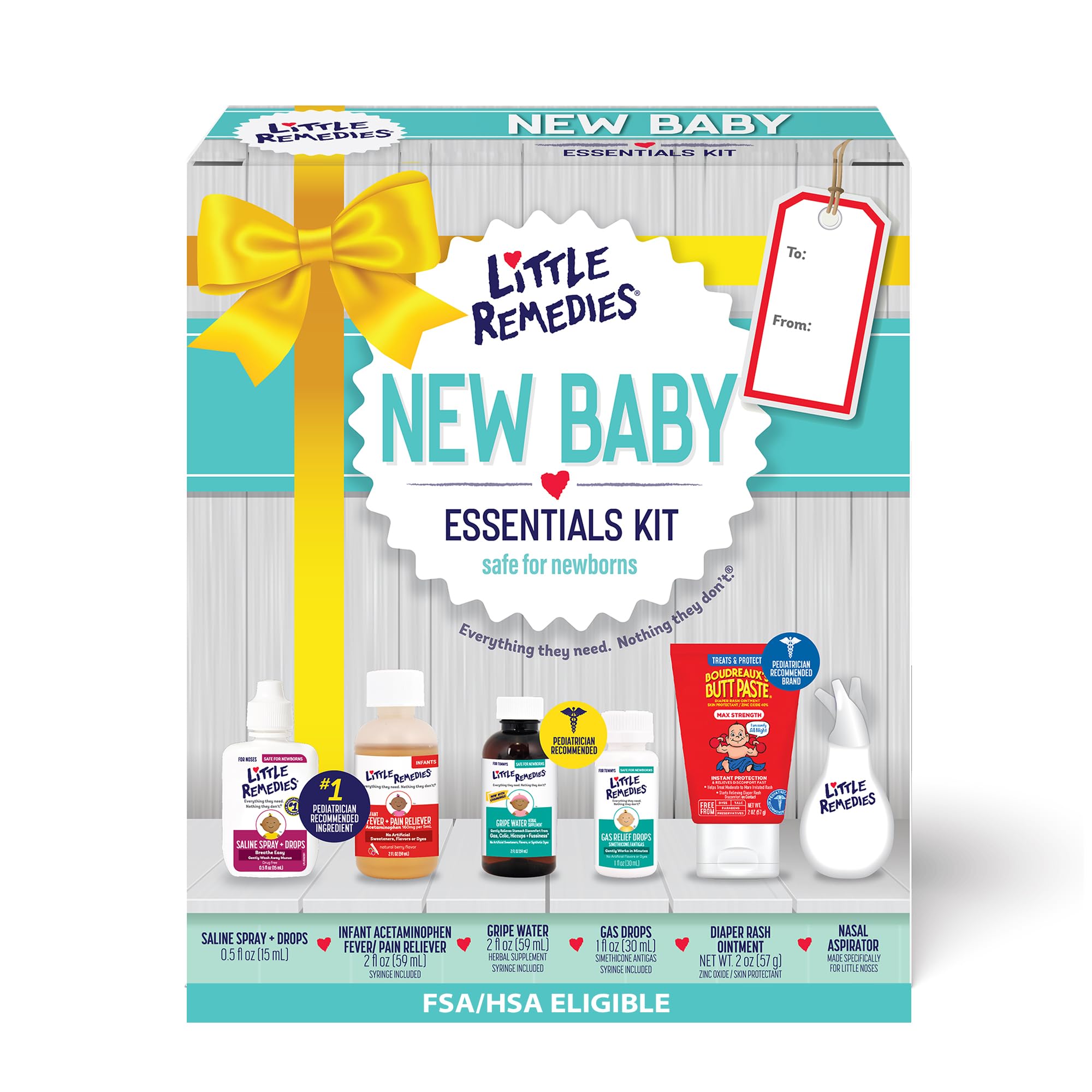 Algopix Similar Product 1 - Little Remedies New Baby Essentials Kit