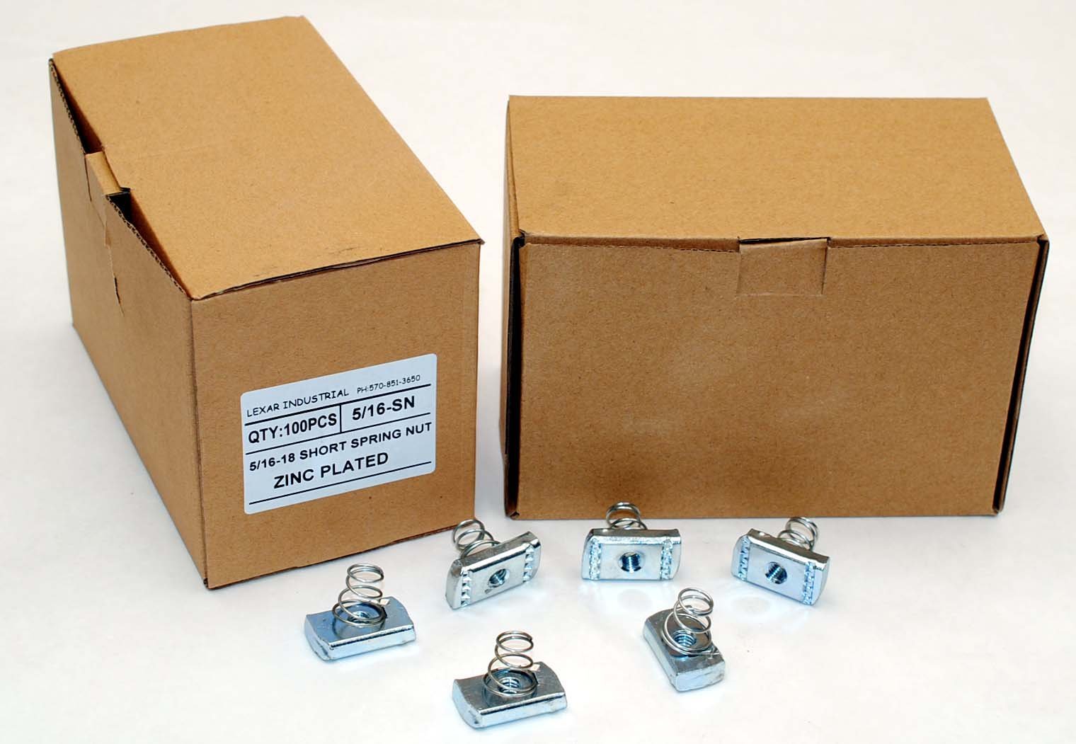 Algopix Similar Product 5 - 100 Strut Channel Nuts 51618 Short