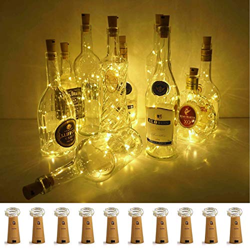 Algopix Similar Product 15 - LoveNite Wine Bottle Lights with Cork