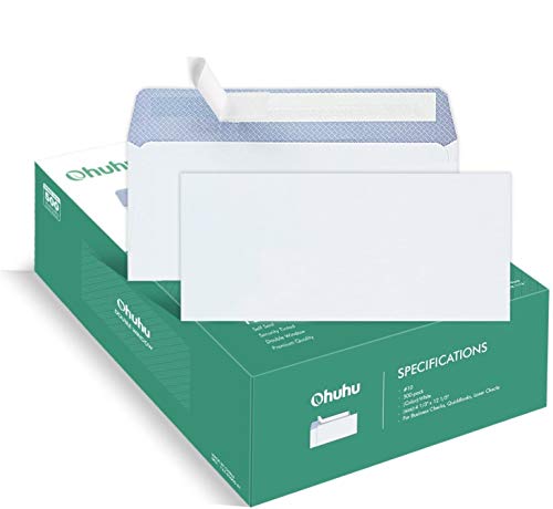 Algopix Similar Product 12 - Ohuhu 50010 Envelopes SELF SEAL