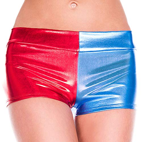 Algopix Similar Product 4 - Music Legs Metallic Booty Shorts