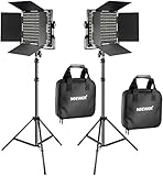 Algopix Similar Product 9 - Neewer 2 Packs 660 LED Video Light with