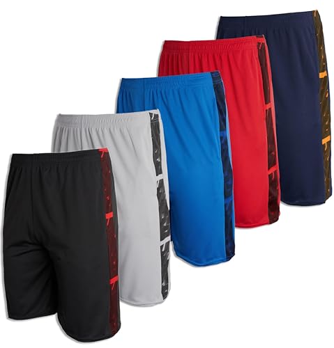 Algopix Similar Product 9 - Real Essentials Mens Mesh Shorts Active